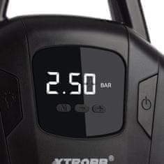 Xtrobb 21866 Kompresor 12V, 150PSI/10bar, 12W, LCD, černá