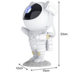 Izoksis 21857 Astronaut projektor noční oblohy, polární záře a hvězd, dálkové ovládání