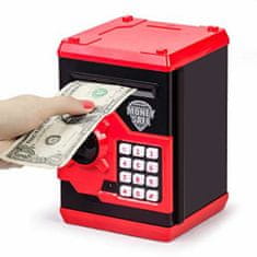 Sferazabawek Bankomatová skarbonka zabezpečena speciálním čtyřmístným PIN kódem