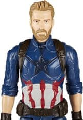 Avengers Kapitán Amerika John Walker Titan Hero Figurka 30 cm Hasbro Avengers))