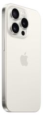 Apple iPhone 15 Pro, 128GB, White Titanium (MTUW3SX/A)