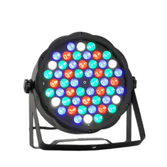KOLORENO LED par reflektor 54 led RGBW, DMX, strobo s dálkovým ovladačem