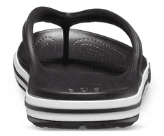 Crocs Bayaband Flip-Flops pro muže, 48-49 EU, M13, Žabky, Pantofle, Sandály, Black/White, Černá, 205393-066