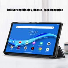 Techsuit Pouzdro pro tablet Lenovo Tab M10 PLUS FHD (TB-X606F), Techsuit FoldPro černé