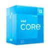 Core i3-12100F 3.3GHz/4core/12MB/LGA1700/No Graphics/Alder Lake/s chladičem