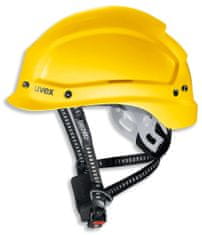 Uvex Přilba Pheos alpine - žlutá / multifunkční pro práce ve výškach a záchranářské práce