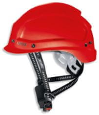 Uvex Přilba Pheos alpine - červená /multifunkční pro práce ve výškach a záchranářské práce