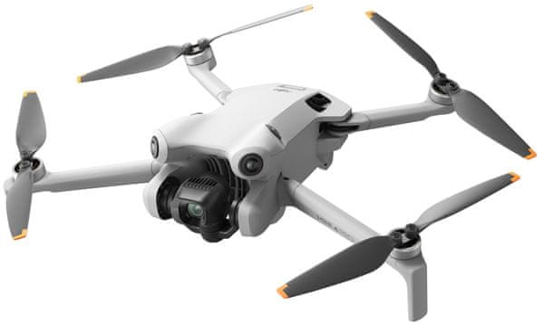 Dron DDJI Mini 4 Pro špičkový dron výkonný kompaktní dron kompaktní rozměry nízká váha malý výkonný dron, vysoká rychlost, bezpečný let, detekce překážek, zabezpečení, 4K UHD video 60 fps, HDR kvalita HDR vzdálenost až 20 km kvalitní snímač zoom noční režim noční záběry z dronu slomo videa digitální zoom snímání překážek všemi směry vertikální natáčení silná baterie kompaktní rozměry kompaktní dron 48Mpx, velký dosah, 3osá stabilizace dálkový ovladač RC 2 dálkové ovládání s displejem