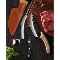 IZMAEL Kuchyňský sekací nůž Okajama-Černá/Bez pouzdra KP18424