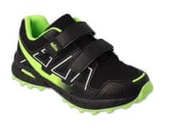 Befado dětské nepromokavé trekové boty TREK WATERPROOF 518X004 černo-zelené, velikost 29