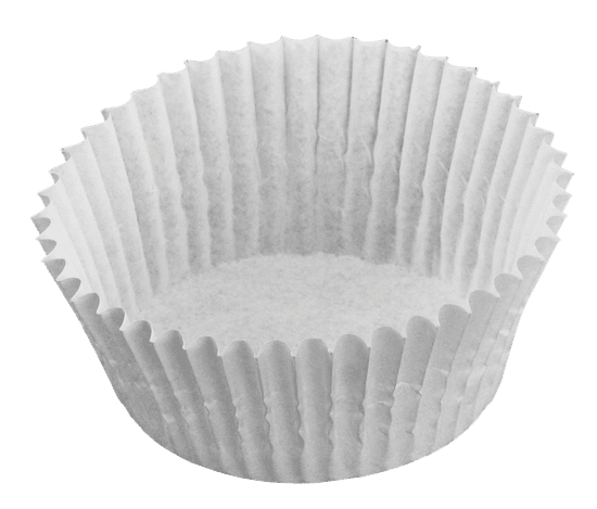 ECOFOL Cukrářské košíčky papírové 35x20 mm bílé bal/1000 ks Balení: 1000