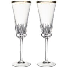 Villeroy & Boch Sklenice na šampaňské z kolekce GRAND ROYAL GOLD, 2 ks