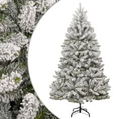 Greatstore Umělý sklápěcí vánoční stromek se sněhem 300 cm