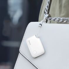 shumee T2 klíčenka mini bezdrátový lokátor pro klíče a další předměty bílá