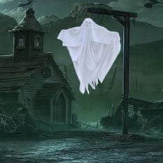 Korbi Závěsný duch, halloweenská dekorace, dekorace s přívěskem, bílá 1