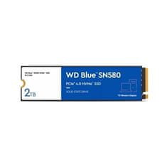WD BLUE SSD NVMe 2TB PCIe SN580,Gen4, (R:4150, W:4150MB/s)