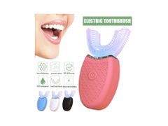 Leventi Automatický zubní kartáček Smart whitening - růžový