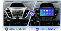 Hizpo Autorádio Ford Transit Tourneo Custom 2013 - 2021 s 4GB RAM, GPS Navigace, Wifi, Bluetooth Handsfree rádio Ford Transit Tourneo Custom 2013-2021