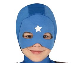 Guirca Kostým Captain America modrý 5-6 let