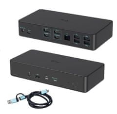 I-TEC dokovací stanice USB 3.0/USB-C/Thunderbolt 3, 2x 4K Display, PD 100W