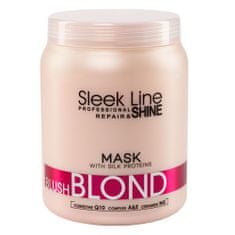 Stapiz sleek line blush blond mask maska ??na blond vlasy s hedvábím 1000 ml