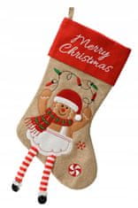 Kaemingk Vánoční přívěsek na ponožky 40 x 25 cm 1ks