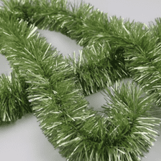 MUVU Muvu Řetěz Na Vánoční Stromek, 6 M, Světle Zelená, Hustý