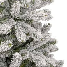 Greatstore Umělý sklápěcí vánoční stromek se sněhem 300 cm