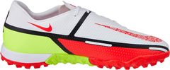 Nike PHANTOM GT2 ACADEMY TF FOOTBALL SHOES Unisex, 38.5 EU, US6, Kopačky, White/Bright Crimson/Volt/Black, Bílá, DC0803-167