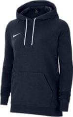 Nike Park Fleece Hoody pro ženy, L, Mikina, Obsidian Blue/White, Modrá, CW6957-451