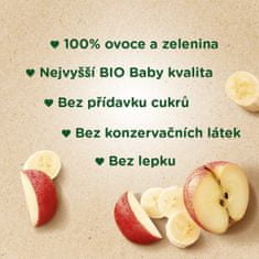 Sunar BIO ovocná kapsička jablko, banán 12 x 100 g