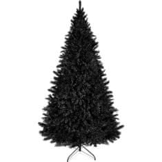 Timeless Tools Černý umělý vánoční stromek, 210cm 1000 větví