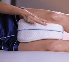 SOLFIT® Ortopedický Polštář mezi kolena, Ergonomický Polštář pro spaní na boku, Polštář mezi nohy | ORTHOPILLOW