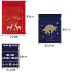 Ruhhy 22251 Sada vánočních dárkových tašek 8 ks