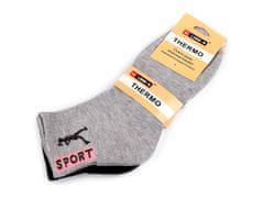 Kraftika 3pár (35-38) mix dámské bavlněné ponožky thermo sportovní