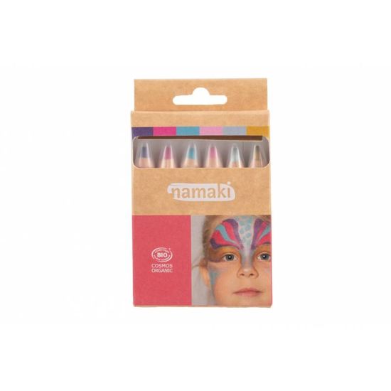 Namaki Namaki Sada tužek k malování na obličej 6ks - Kouzelný svět