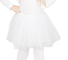 Guirca Dětská tutu sukně bílá 31cm