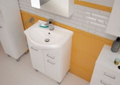 Deftrans Koupelnová skříňka s umyvadlem 65 MEA bílá