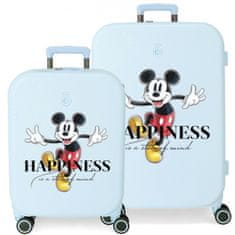 Joummabags Sada luxusních ABS cestovních kufrů MICKEY MOUSE Happines Turquesa, 70cm/55cm, 3669521