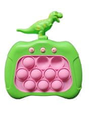 Fast push puzzle game - pop it hra -Dinosaurus