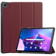 Techsuit Pouzdro pro tablet Lenovo Tab M10 3rd Gen (TB328FU/TB328XU), Techsuit FoldPro burgundy