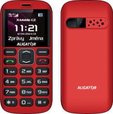 Aligator A720 4G Senior, Black/Red