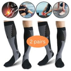 Unisex kompresní ponožky (2páry) | PRESSOSOX XXL