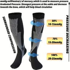 Unisex kompresní ponožky (2páry) | PRESSOSOX XXL