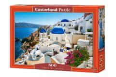 WOWO Puzzle Castorland Léto na Santorini, 500 dílků, vhodné pro děti 9+ let