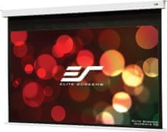 Elite Screens plátno elektrické motorové stropní 100" (254 cm)/ 16:9/ 124,5 x 221,4 cm/ Gain 1,1/ 12" drop