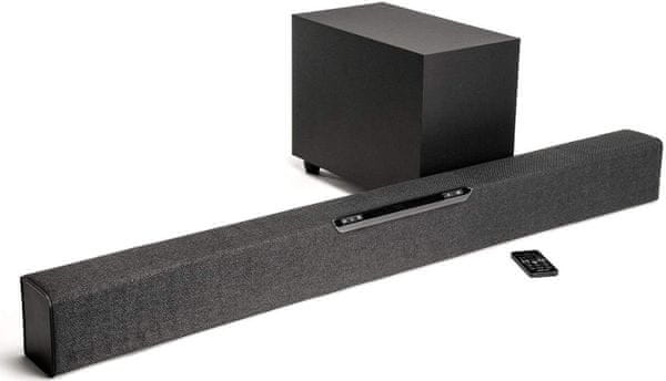 designový soundbar jamo studio sb40 špičkové zvukové vlastnosti k TV optický vstup usb port bluetooth