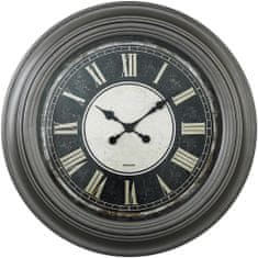 MPM QUALITY Designové plastové hodiny niklové MPM E01.3885, nikl