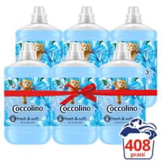 Coccolino aviváž Blue Splash 10,2l (408 pracích dávek)