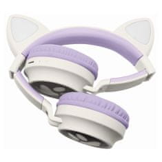 Lexibook Bezdrátová sluchátka se svítícími kočičími oušky